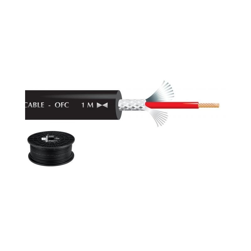 Monacor MLC-150slsSW - Kabel mikrofonowy 100m