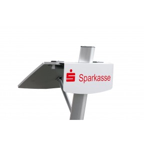 Konig & Meyer 12383 - Tablica do umieszczania logo i zastosowań promocyjnych