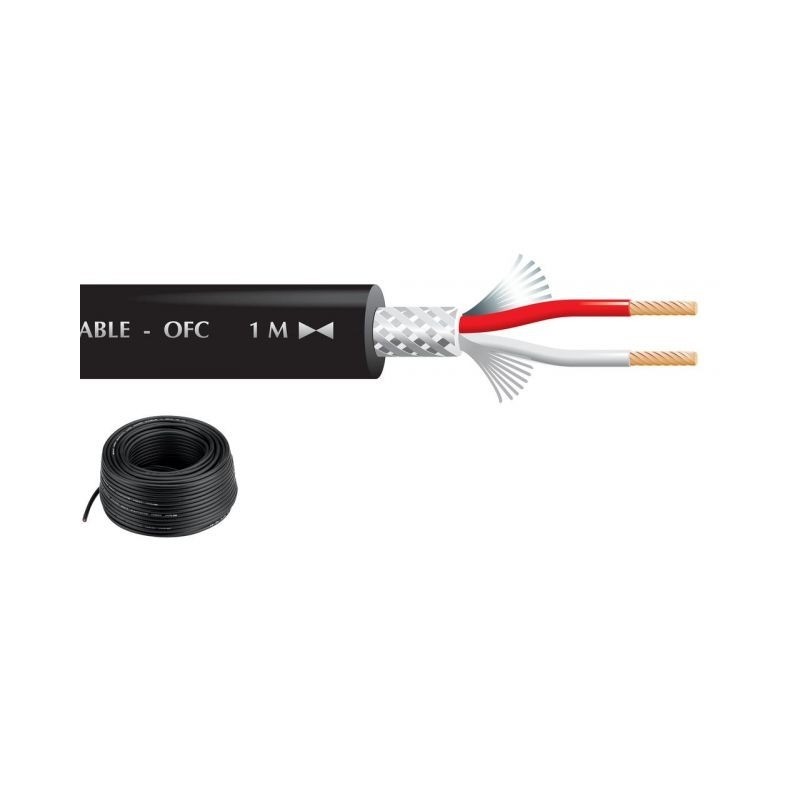 Monacor MLC-52slsSW - Kabel mikrofonowy 50m