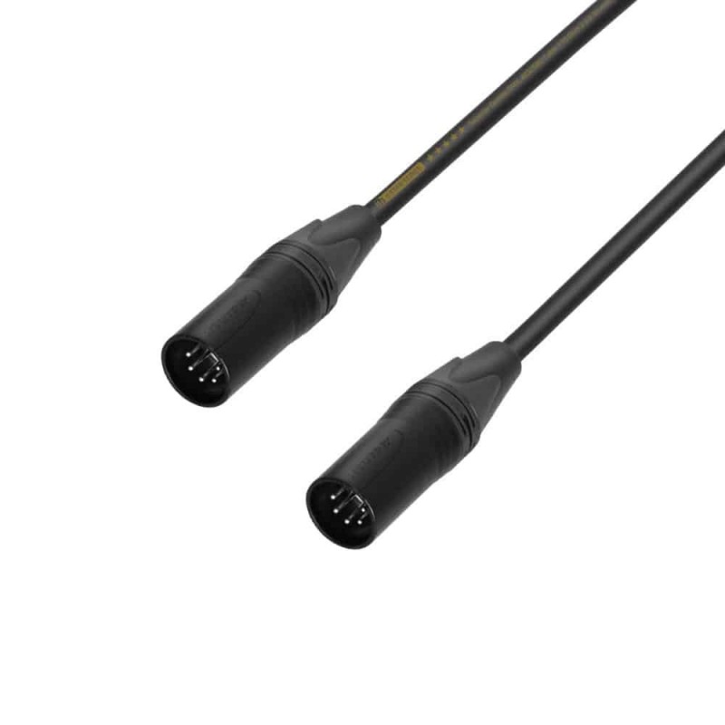 Adam Hall Cables 5 STAR DGG 0020 - Kabel przejściowy 5-stykowy męski XLR x 5-stykowy męski XLR 0,2 m