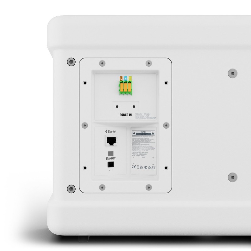 LD Systems DQOR SUB 8 D W - Subwoofer instalacyjny Dante Indoor/Outdoor
