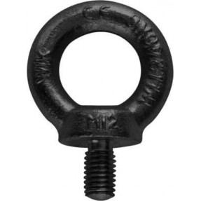Riggatec Eyebolt M12 Black WLL 340kg - Śruba oczkowa