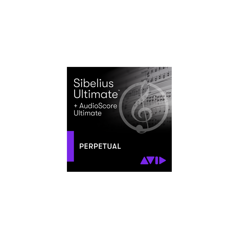 Avid by Sibelius Ultimate Perpetual & AudioScore Ultimate - Full version (produkt cyfrowy)