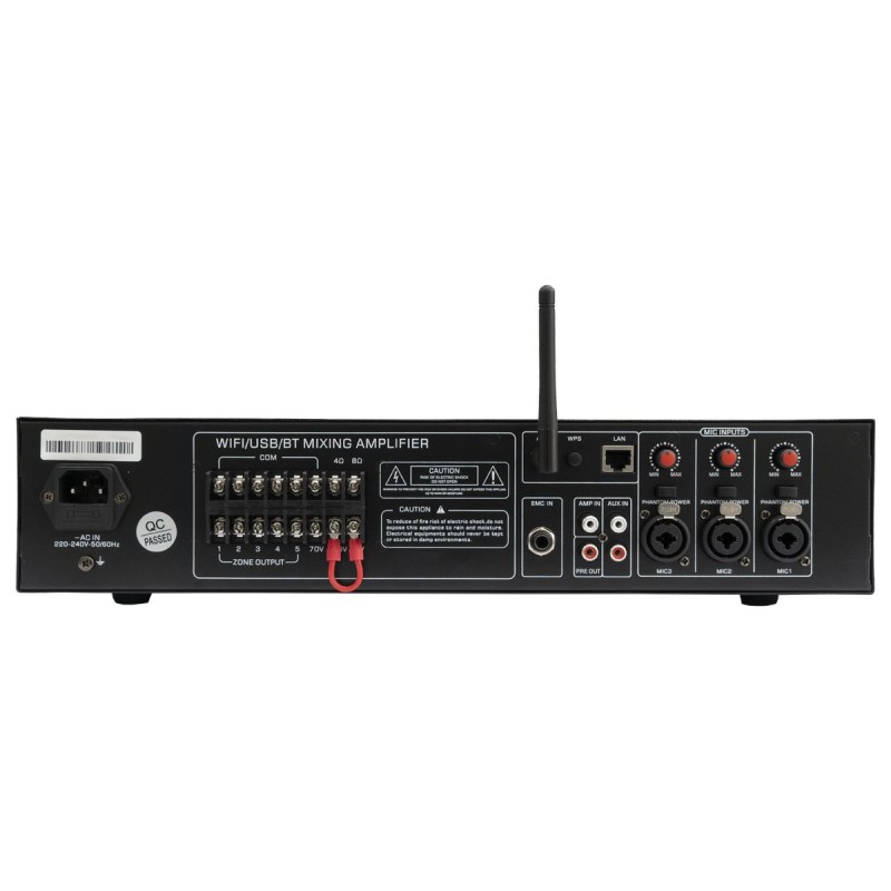 Laudio MultiTask 480W WiFi - Wzmacniacz strefowy 100V