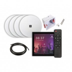 Laudio W20BT + 4x Ambient 6 - Zestaw nagłośnieniowy