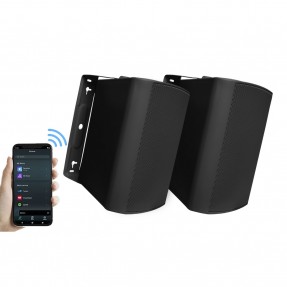 Zestaw ścienny Laudio Wally 5 PRO BT - Głośnik Aktywny + Pasywny Bluetooth IP55 czarny