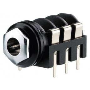 Monacor MZT-223 - Gniazdo 6.3mm stereo