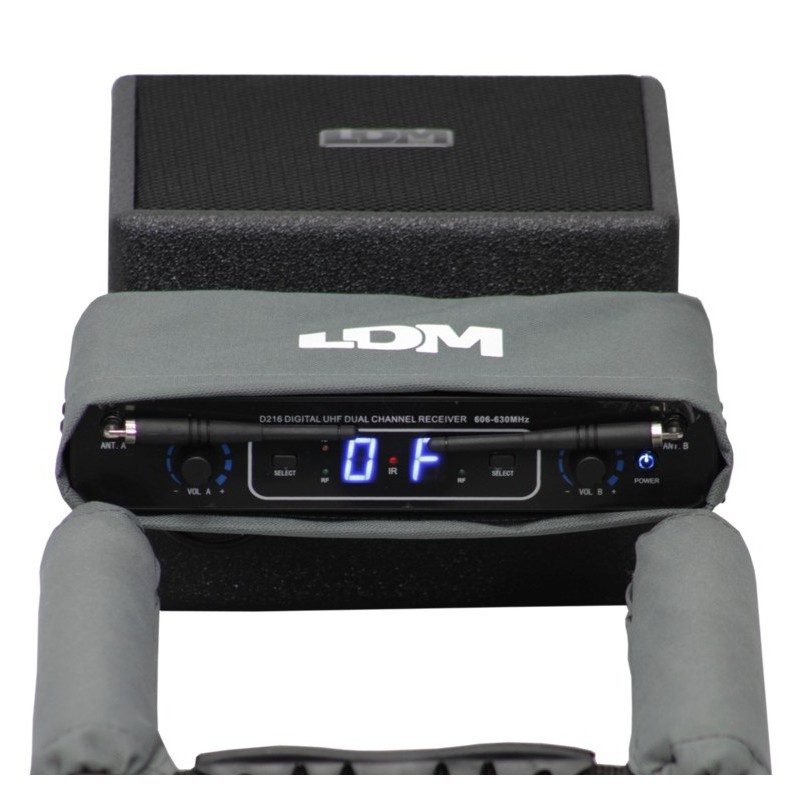 LDM MobileSys/D216 - Zestaw pielgrzymkowy z odbiornikiem D216 - 4 - Zestawy pielgrzymkowe - Zestaw pielgrzymkowy zasilany akumul