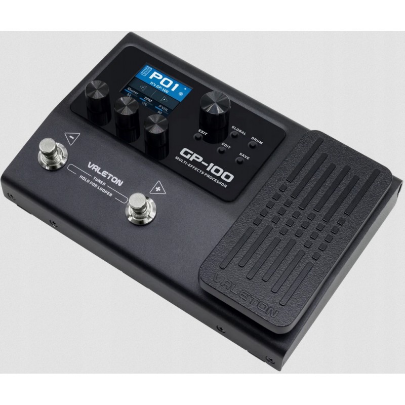 Valeton GP-100 - multiefekt gitarowy - 3 - Multiefekty gitarowe - Valeton GP-100 do przystępny multiefekt gitarowy, który dostar