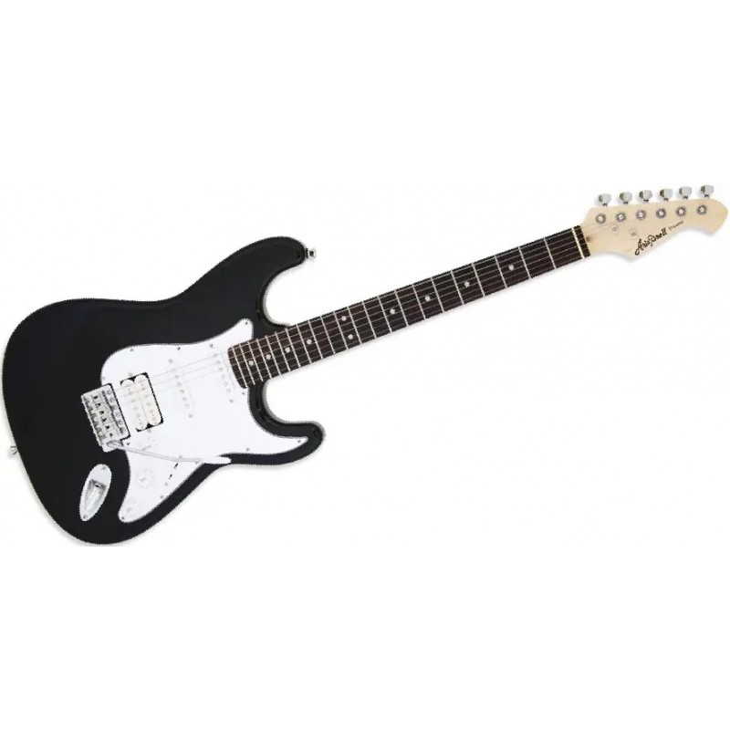 ARIA STG-004 (BK) gitara elektryczna - 3 - Gitary elektryczne - Gitara elektryczna sześciostrunowa Aria STG-004 BK, korpus: Lipa