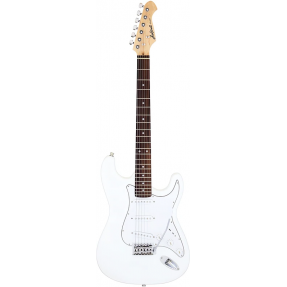 ARIA STG-004 (WH) gitara elektryczna - 1 - Gitary elektryczne - Gitara elektryczna sześciostrunowa Aria STG-004 WH, korpus: Lipa