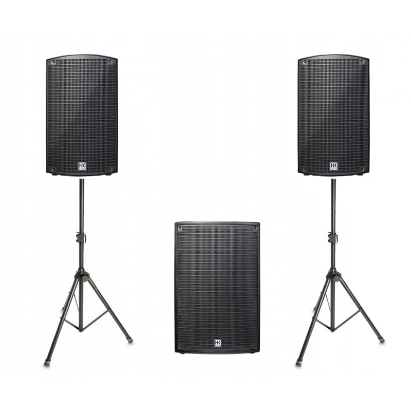 Zestaw nagłośnieniowy HK Audio, 2x kolumna Sonar 110 Xi, 1x subbas Sonar 115SUBD