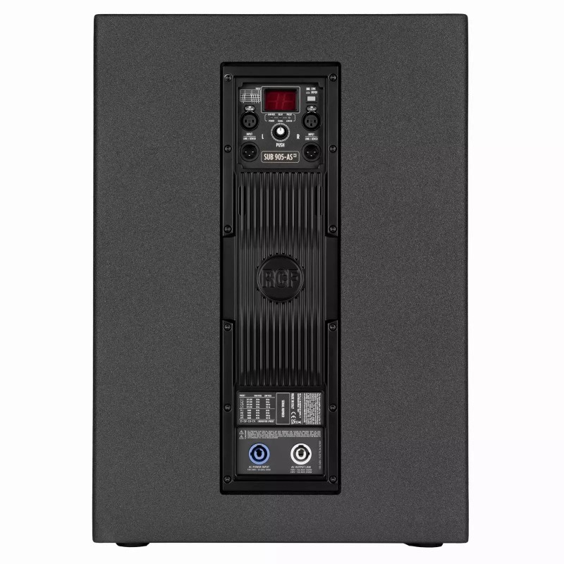 RCF SUB 905-AS MK3 Subwoofer aktywny - 4 - Niskotonowe aktywne - Kolumna aktywna niskotonowa, obudowa Bass Reflex, 15" 1100W RMS