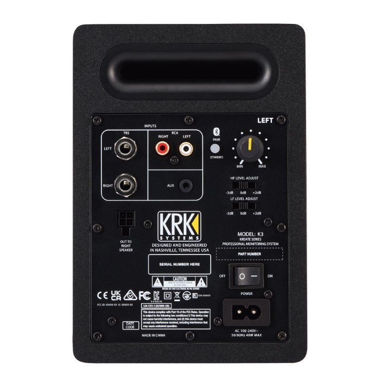 KRK Kreate 3 - Monitory studyjne BT, para - 3 - Monitory studyjne - Monitory studyjne KRK z serii Kreate 3 zapewniają legendarną