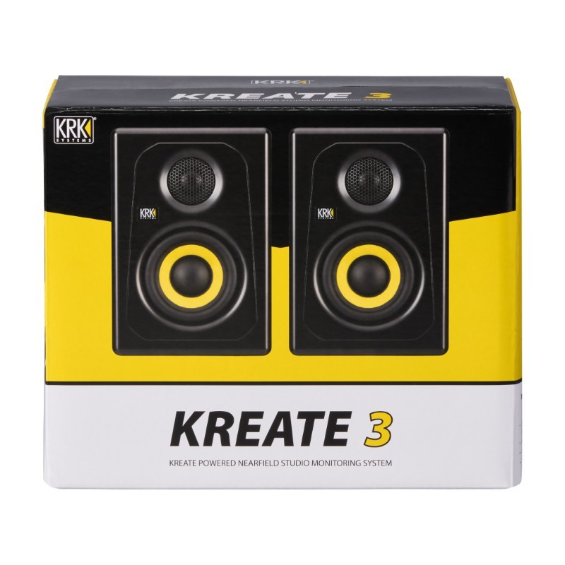 KRK Kreate 3 - Monitory studyjne BT, para - 8 - Monitory studyjne - Monitory studyjne KRK z serii Kreate 3 zapewniają legendarną