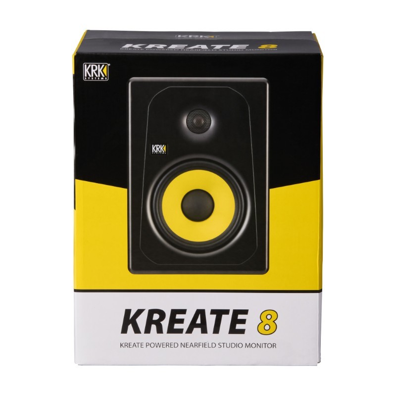KRK Kreate 8 - Monitor studyjny - 5 - Monitory studyjne - KRK Kreate to seria monitorów studyjnych stworzonych z myślą o wymagaj