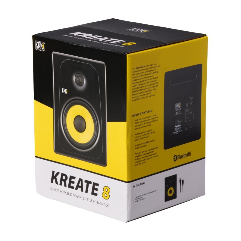 KRK Kreate 8 - Monitor studyjny - 4 - Monitory studyjne - KRK Kreate to seria monitorów studyjnych stworzonych z myślą o wymagaj