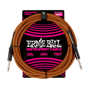 Ernie Ball 6468 Kabel instrumentalny prosty/prosty 3.05 m
