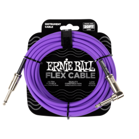 Ernie Ball 6466 Kabel instrumentalny prosty/kątowy 6.09 m