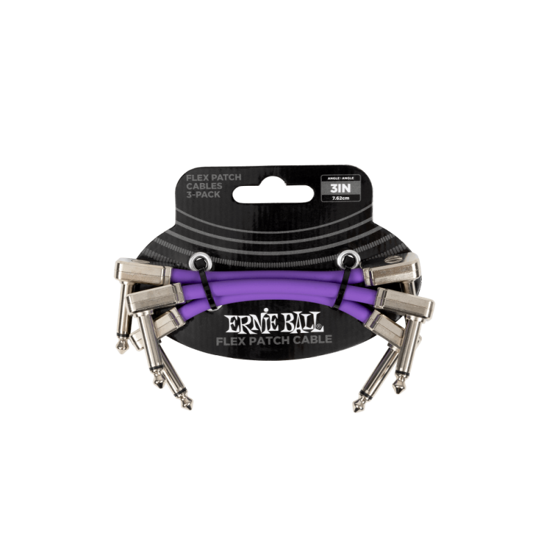 Ernie Ball 6451 Kabel krosowy 7.62 cm 3 szt.