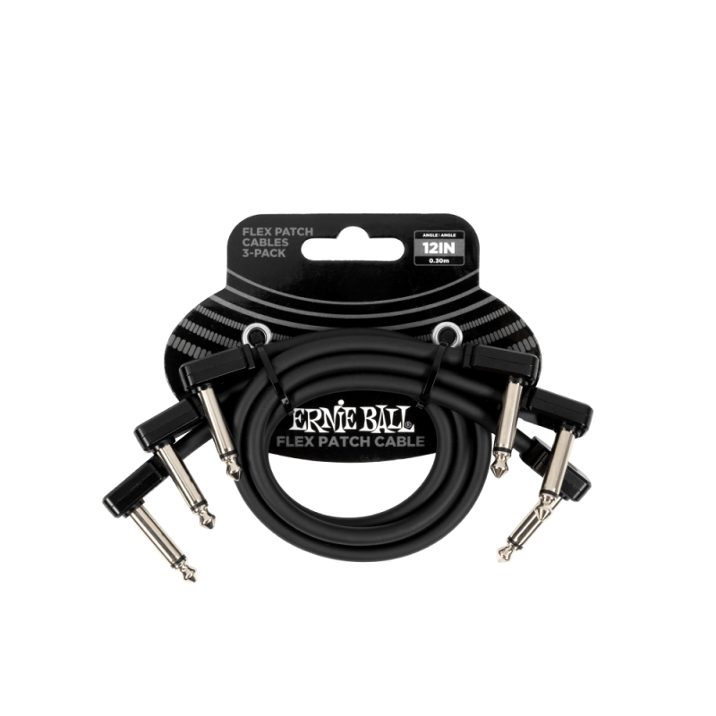 Ernie Ball 6445 Kabel krosowy 30.48 cm 3 szt.