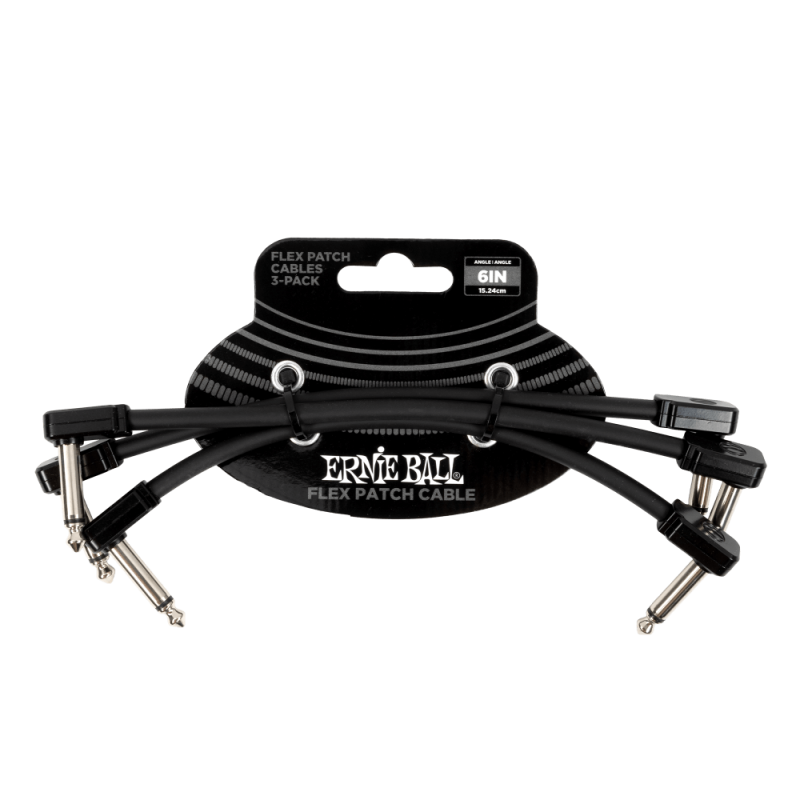 Ernie Ball 6444 Kabel krosowy 15.24 cm 3 szt.