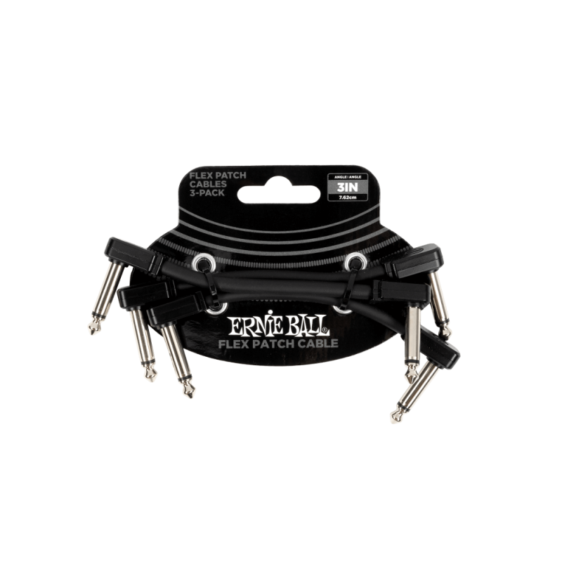 Ernie Ball 6443 Kabel krosowy 7.62 cm 3 szt.