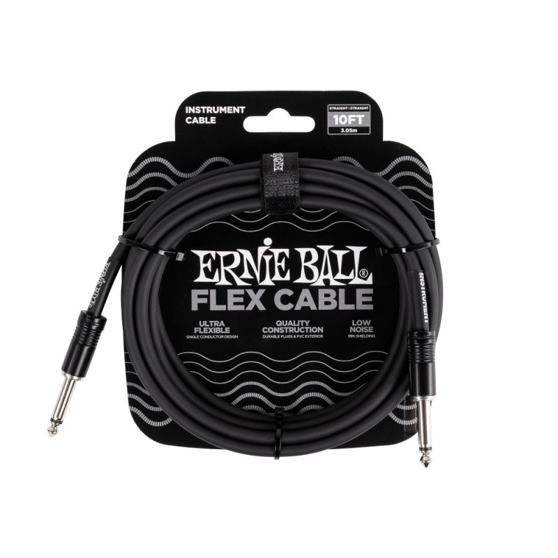 Ernie Ball 6434 Kabel instrumentalny prosty/prosty 3.05 m