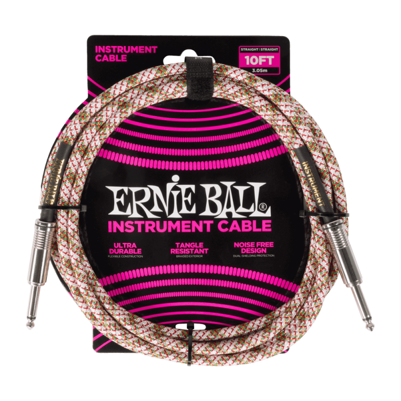 Ernie Ball 6426 Kabel instrumentalny prosty/prosty 3.05 m