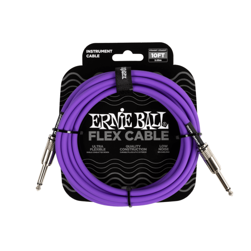 Ernie Ball 6415 Kabel instrumentalny prosty/prosty 3.05 m