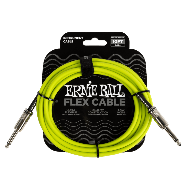 Ernie Ball 6414 Kabel instrumentalny prosty/prosty 3.05 m
