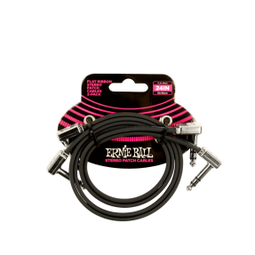 Ernie Ball 6406 Kabel krosowy płaski 60.96 cm 2 szt.