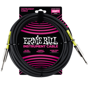 Ernie Ball 6046 Kabel instrumentalny prosty/prosty 6.09 m