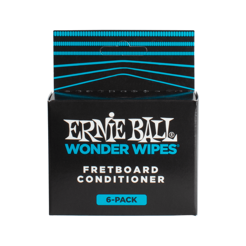 Ernie Ball 4276 Chusteczeki do czyszczenia podstrunnic 6 szt.