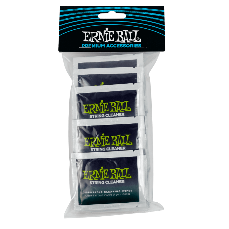Ernie Ball 4249 Chusteczeki do czyszczenia strun 20 szt.