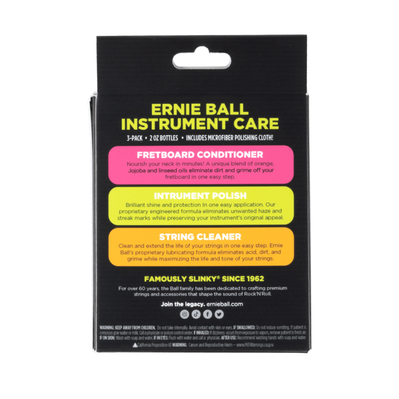 Ernie Ball 4225 Zestaw do konserwacji gitar
