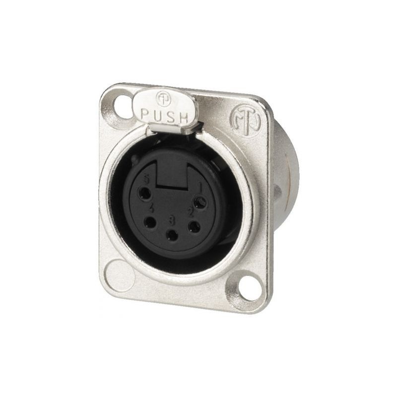 Monacor NC-5FDL1 - Gniazdo XLR