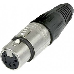 Neutrik NC5FX - Gniazdo XLR F, 5-pinowe