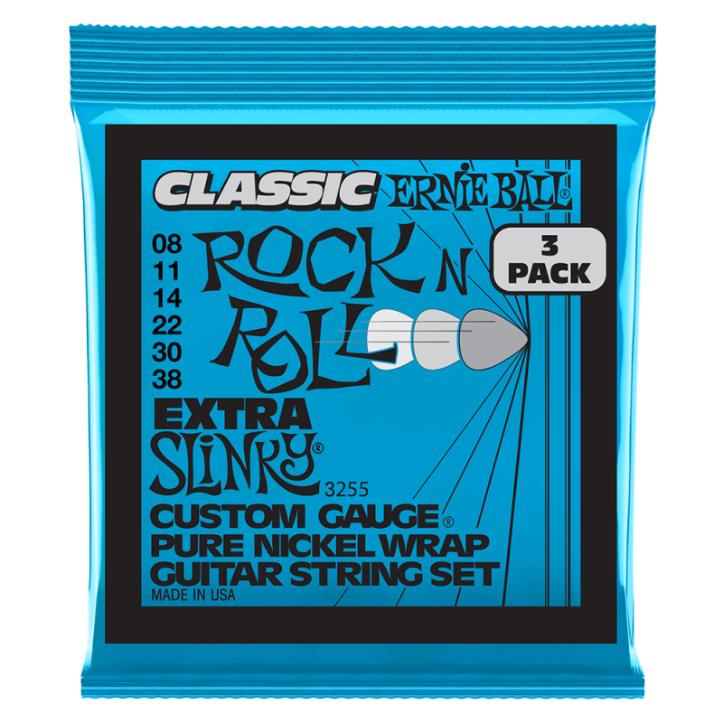 Ernie Ball 3255 Komplet strun do gitary elektrycznej 8-38