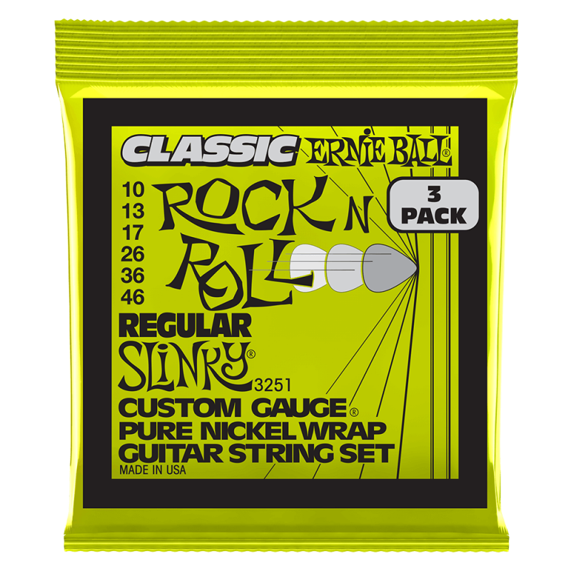 Ernie Ball 3251 Komplet strun do gitary elektrycznej 10-46