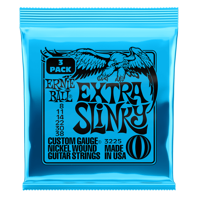 Ernie Ball 3225 Komplet strun do gitary elektrycznej 8-38