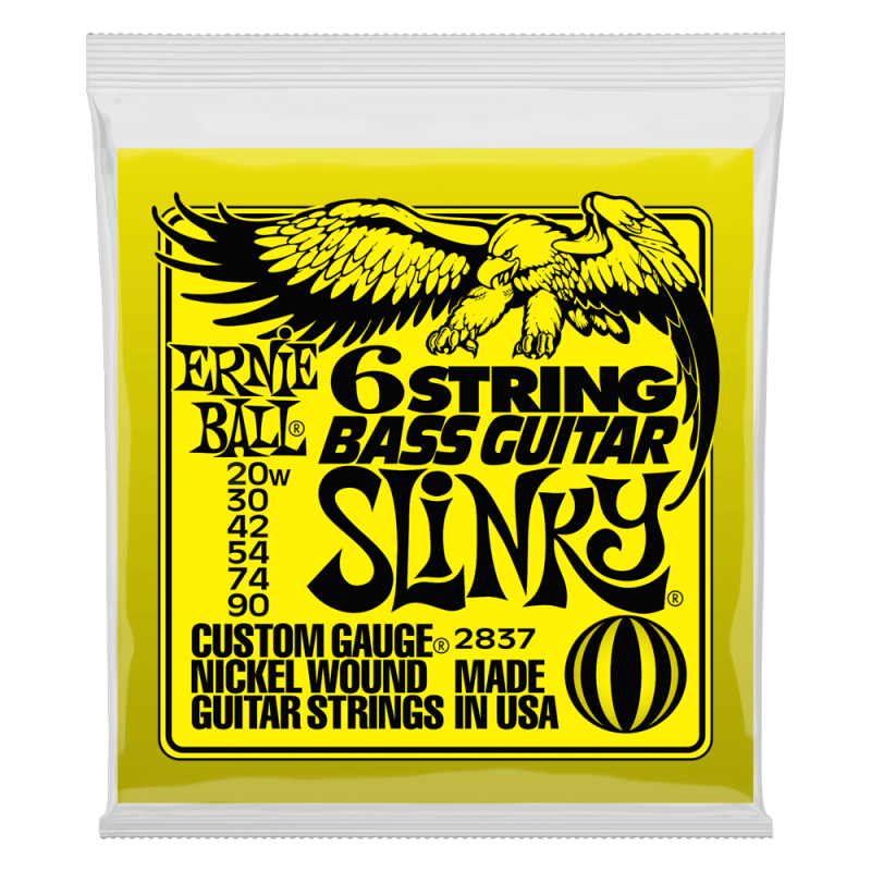 Ernie Ball 2837 Komplet strun do gitary basowej 20-90