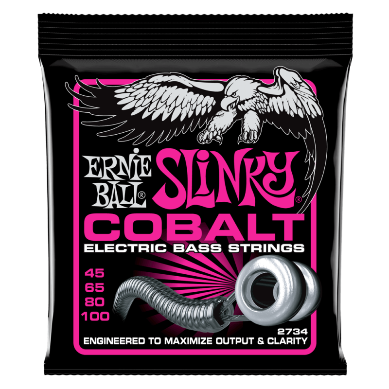 Ernie Ball 2734 Komplet strun do gitary basowej 45-100