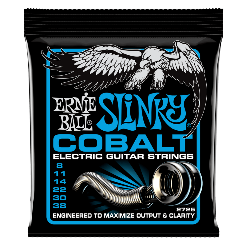 Ernie Ball 2725 Komplet strun do gitary elektrycznej 8-38