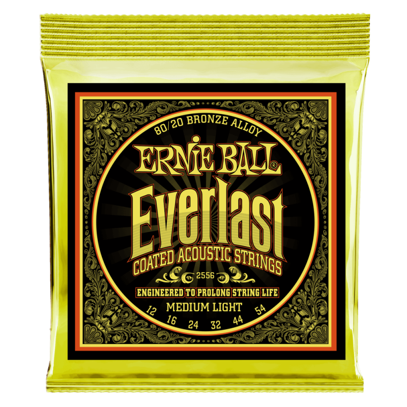 Ernie Ball 2556 Komplet strun do gitary akustycznej 12-54