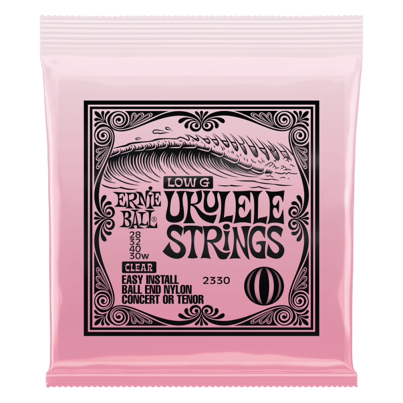 Ernie Ball 2330 Komplet strun do ukulele koncertowego lub tenorowego 28-30