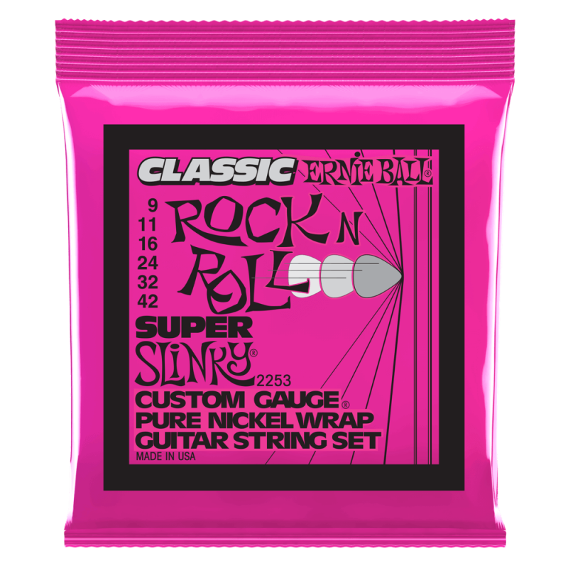 Ernie Ball 2253 Komplet strun do gitary elektrycznej 9-42