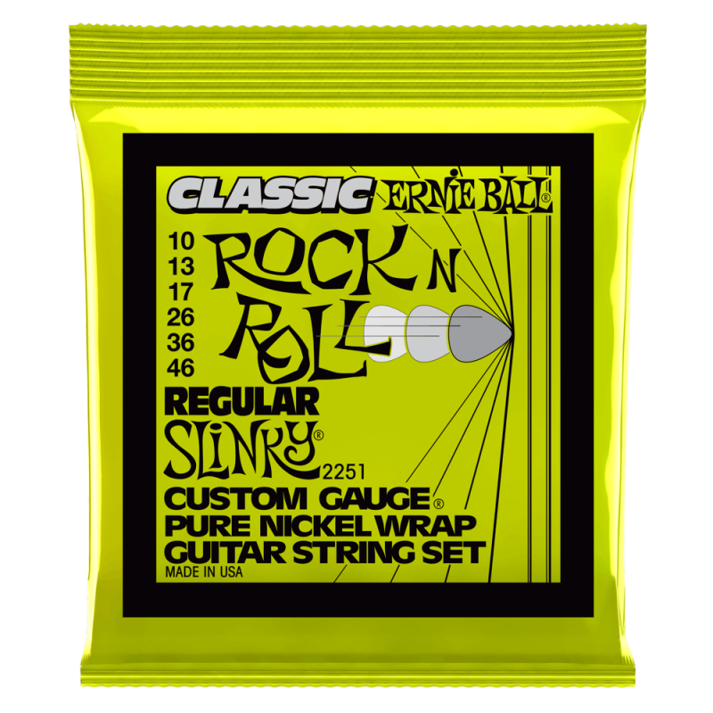 Ernie Ball 2251 Komplet strun do gitary elektrycznej 10-46