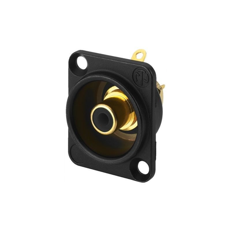 Monacor NF-2DB0 - Gniazda RCA, Neutrik