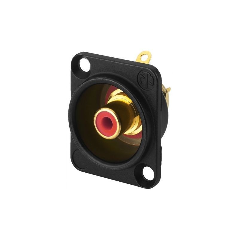 Monacor NF-2DB2 - Gniazdo RCA, Neutrik